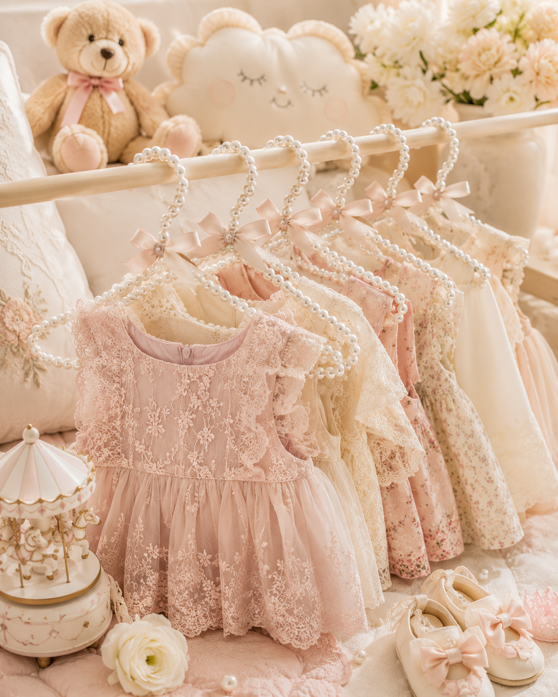 Elegant Kids Pearl Hanger